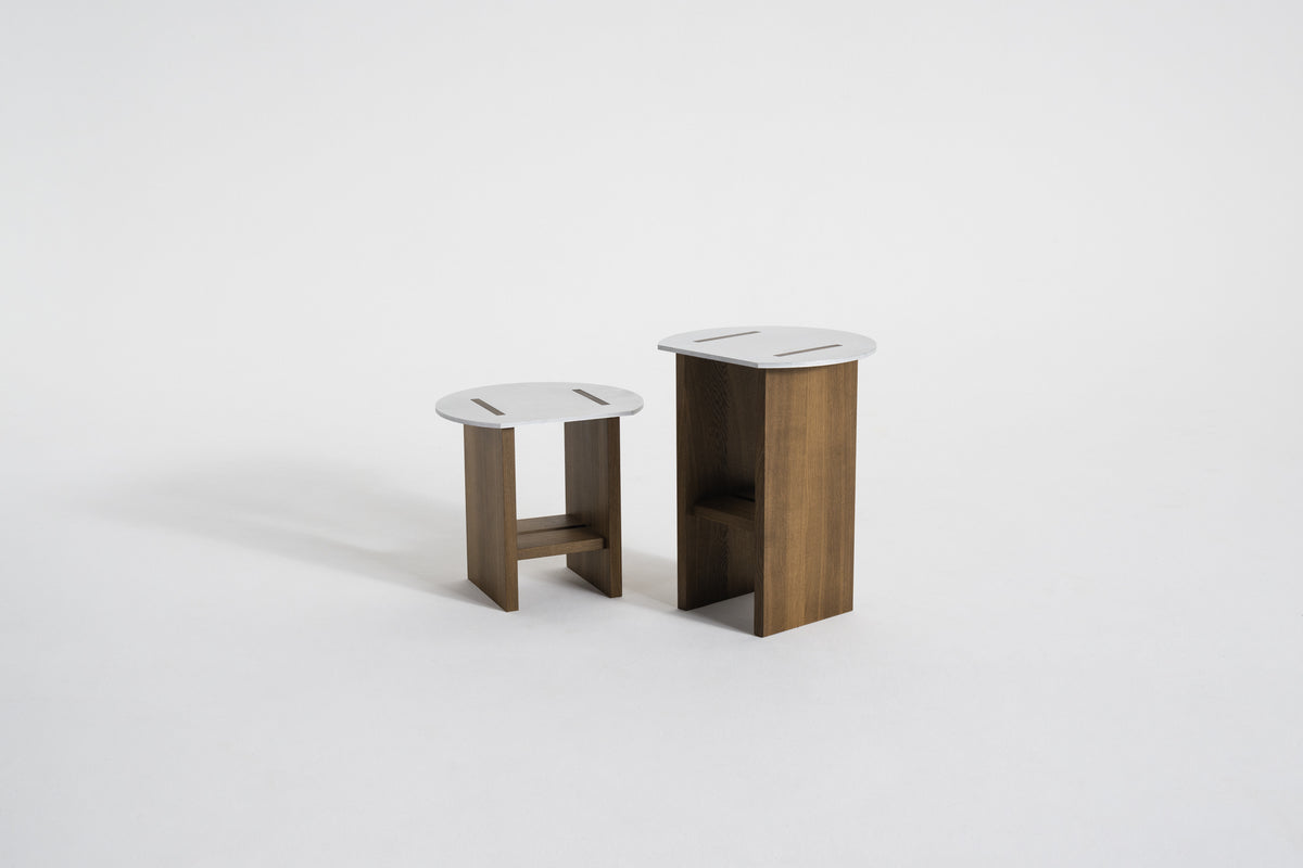 KNOP Sidetable Oak Smoked