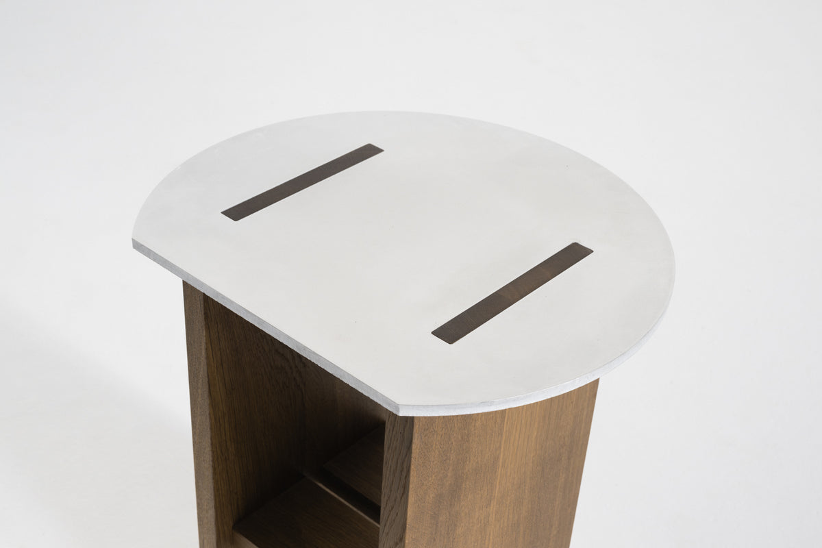 KNOP Sidetable Oak Smoked