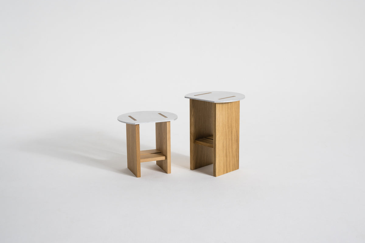 KNOP Sidetable Oak