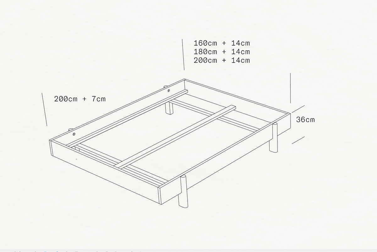 EO Bed Oak Smoked